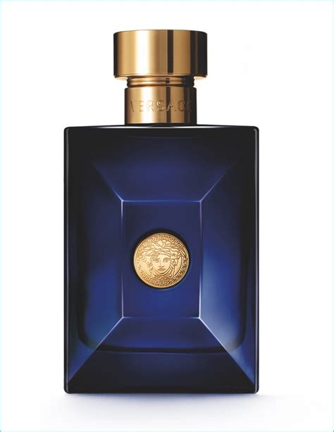 versace cologne blue bottle
